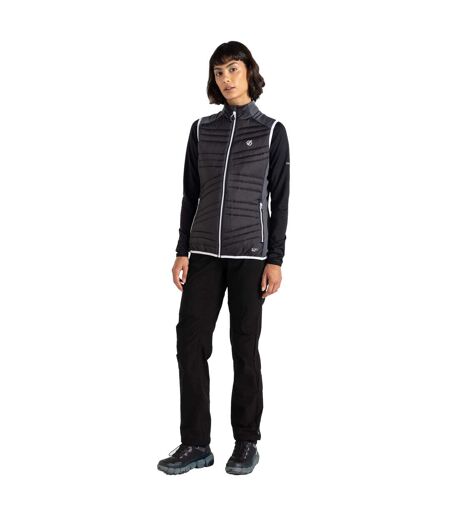 Womens/ladies Altimeter Gilet Black Ebony Dare 2B