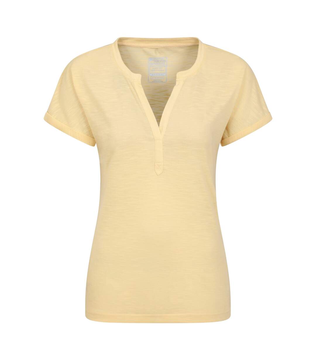 T-shirt skye femme citron Mountain Warehouse