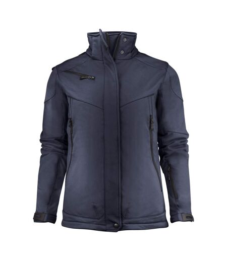 Veste Softshell Skeleton Femme Bleu Océan Printer