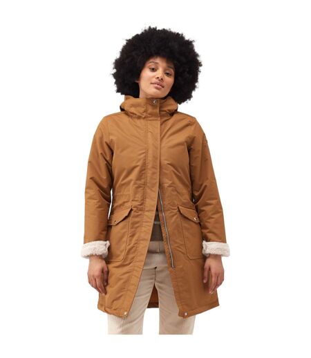 Parka Romine Femme Caoutchouc Beige Clair Regatta