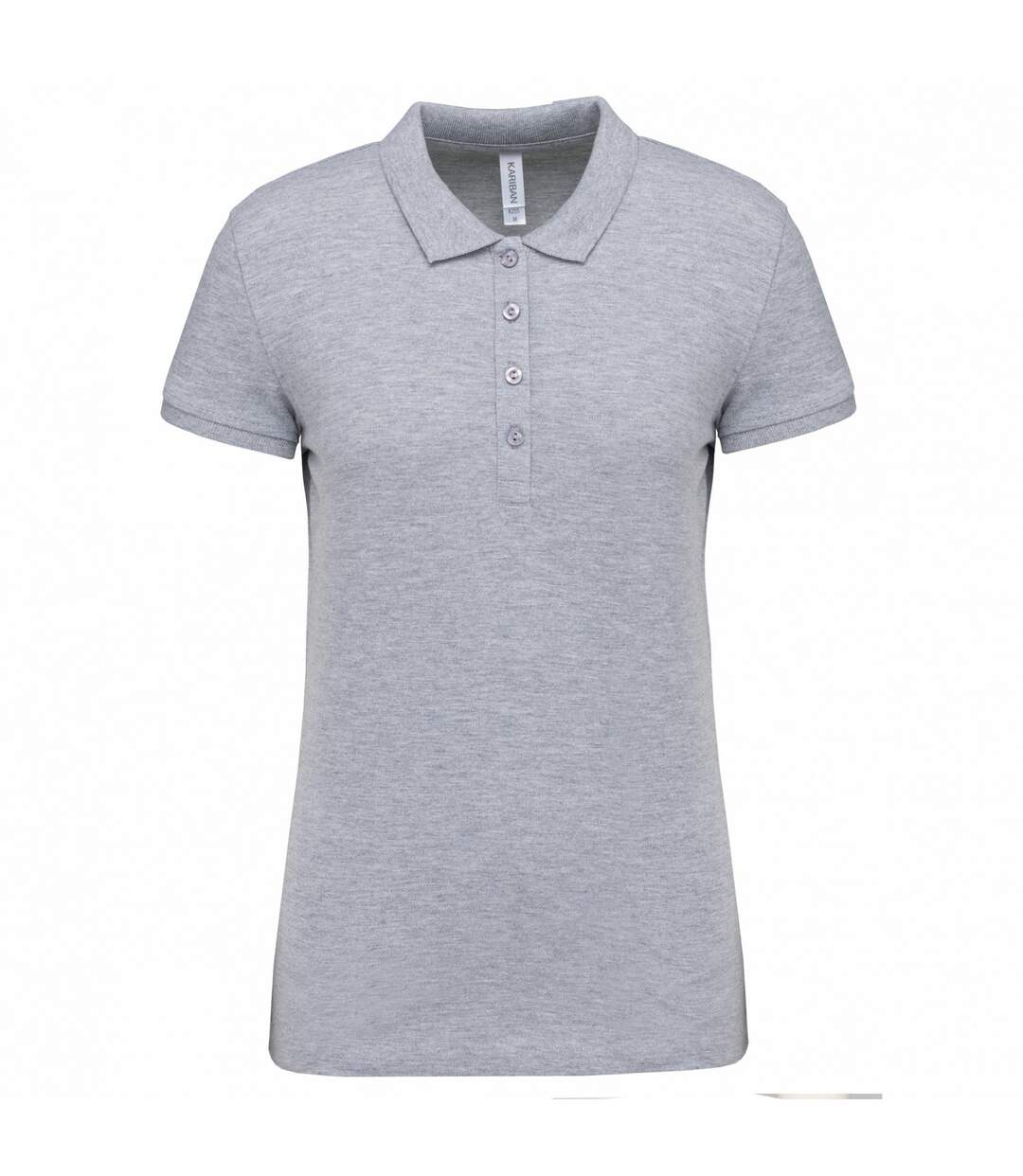 Polo femme gris oxford Kariban