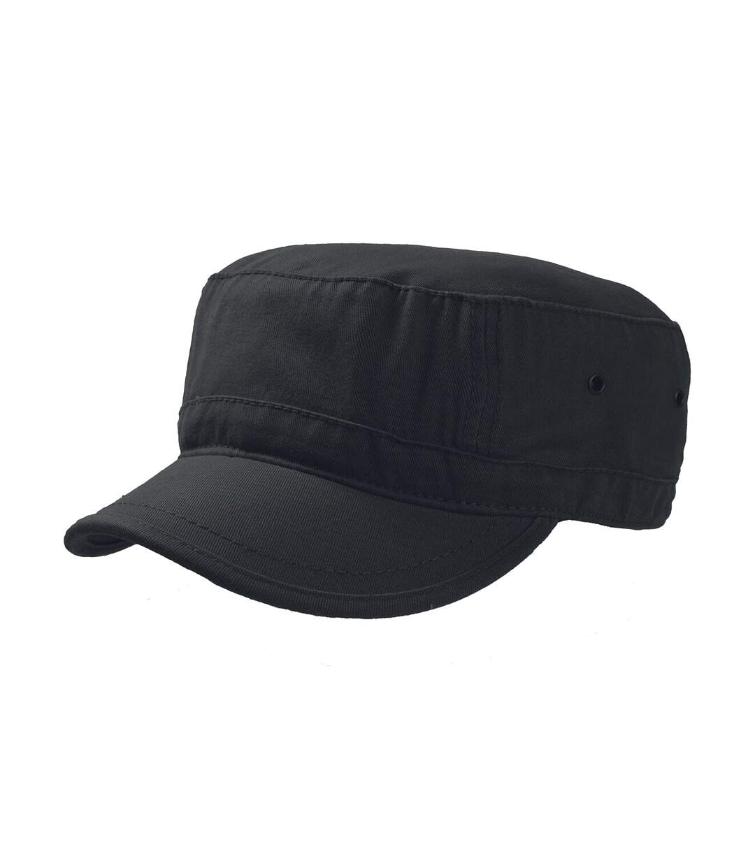 Casquette militaire style urbain mixte noir Atlantis-1