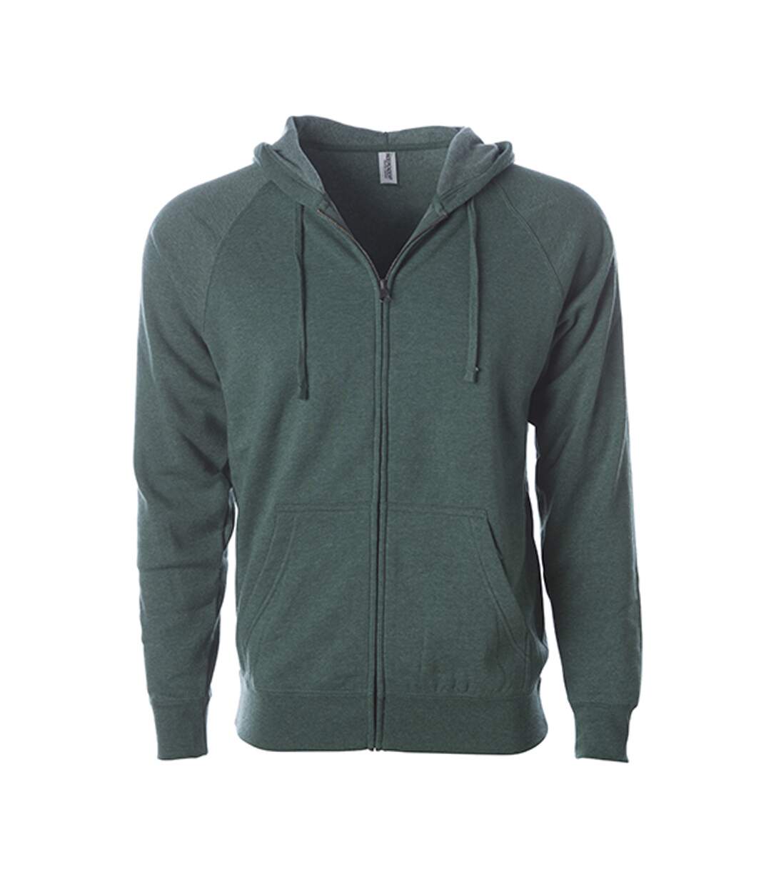 Sweat À Capuche Adulte Vert Mousse Independent-1
