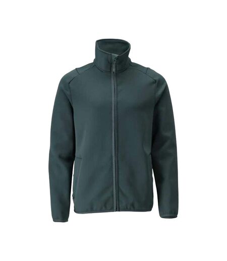 Mens Customised Full Zip Fleece Jacket Forest Green Mascot
