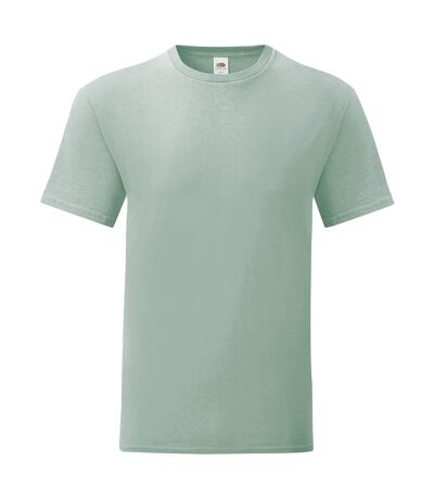 T-shirt iconic homme vert de gris Fruit of the Loom Fruit of the Loom