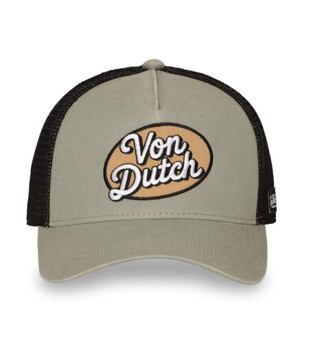 Casquette Baseball avec filet et écusson brodé Acid Wash Vondutch
