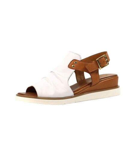 Sandales Steffi Femme Blanc Lunar