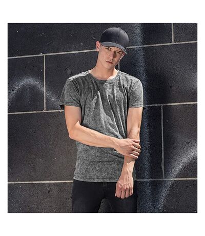 T-shirt Homme Gris Noir Build Your Brand