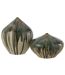 Vase Haut en Céramique Peinture 45cm Vert-2