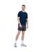 Mens Tech Short-sleeved T-shirt Navy Ronhill-4