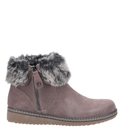 Hush Puppies Womens/Ladies Penny Suede Ankle Boots (Gray) - UTFS7582