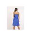 Robe courte satin IDALIA - Dona X Lisa-2