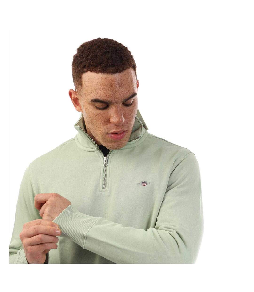 Sweat Homme Vert Gant-4