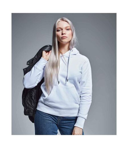 Womens/ladies Organic Hoodie White Anthem
