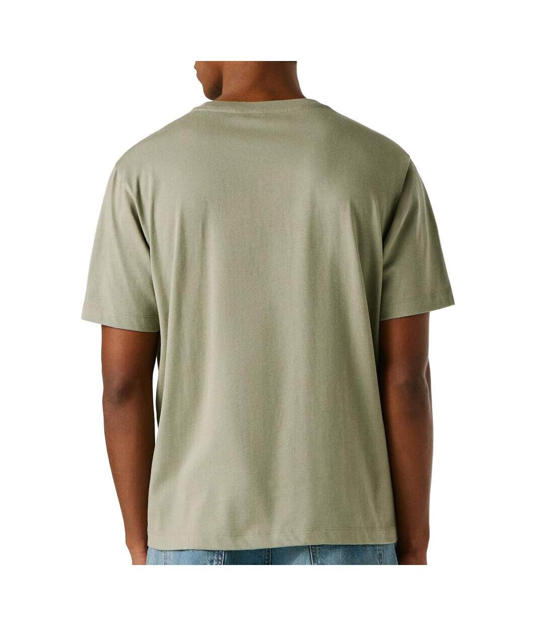 T-Shirt vert homme pepe jeans pjl m nd-2