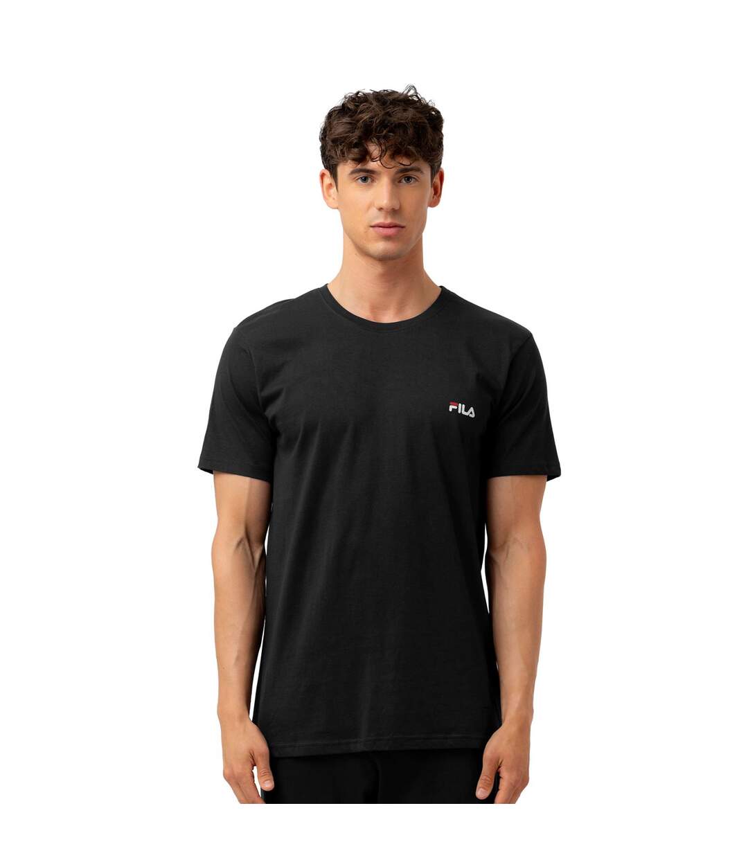 T-shirt homme uni 100% coton Fila Fila-1