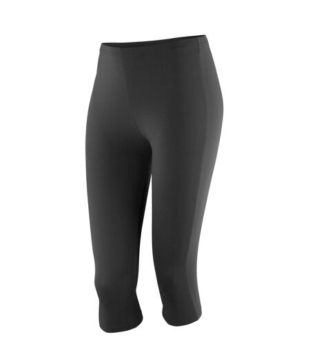 Pantacourt Softex Femme Noir Spiro Impact