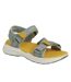 Womens/ladies Falmouth Sandals Khaki Green Karrimor-4