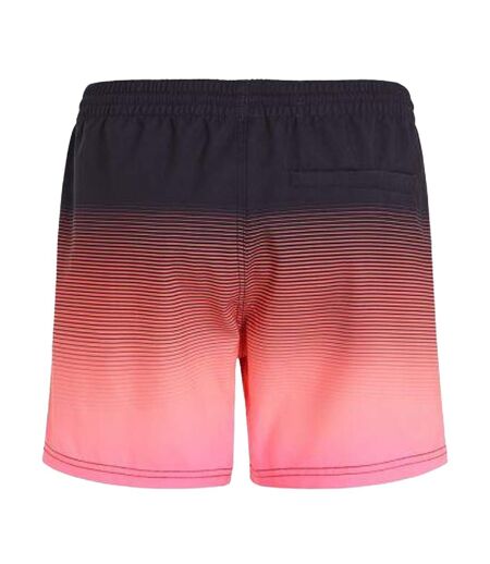 Short De Bain Motif/style Dégradé Jack Cali Homme Noir Rose O´Neill