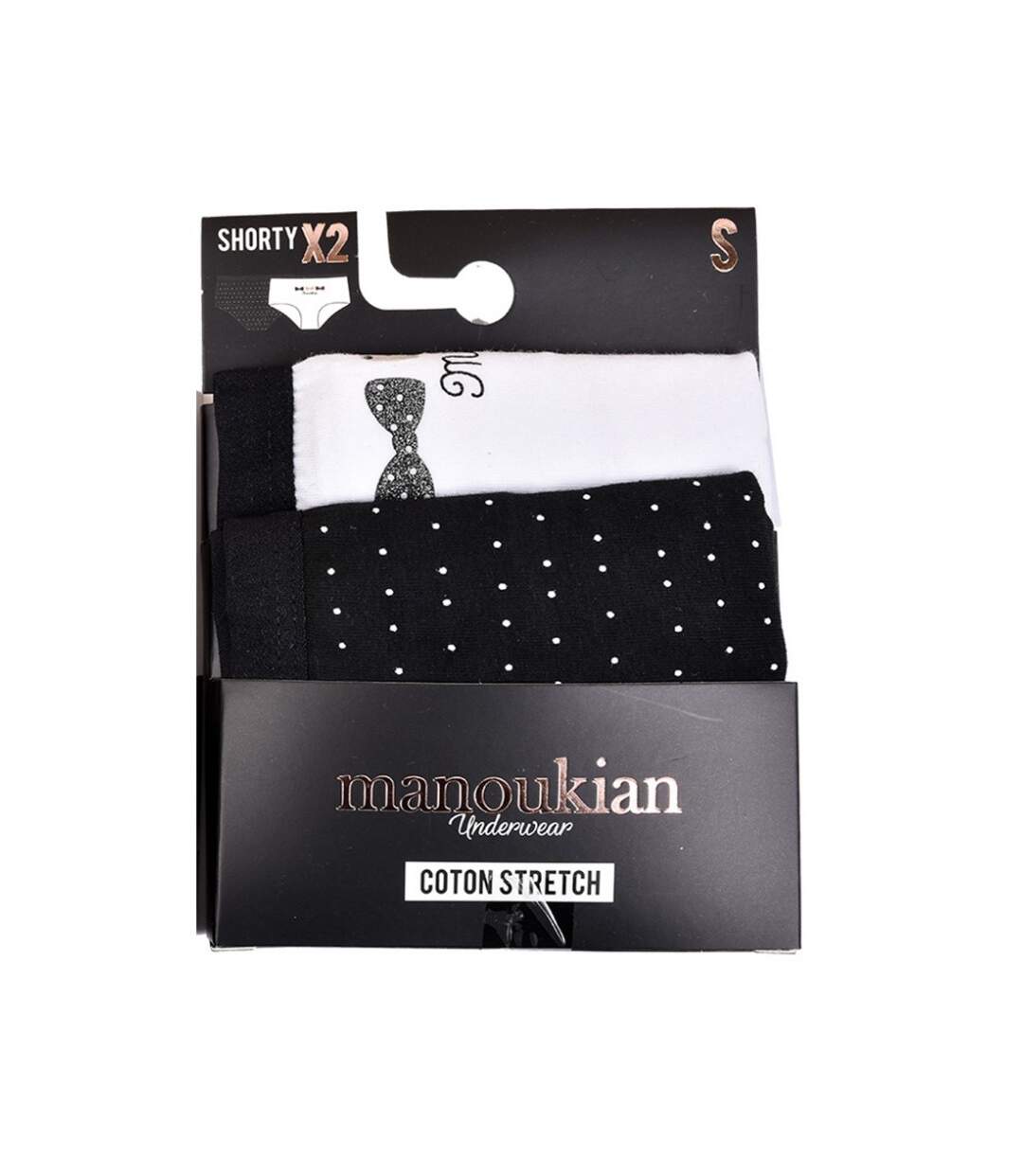 Culottes Femme MANOUKIAN Underwear Confort Qualité supérieure - Pack de 2-2