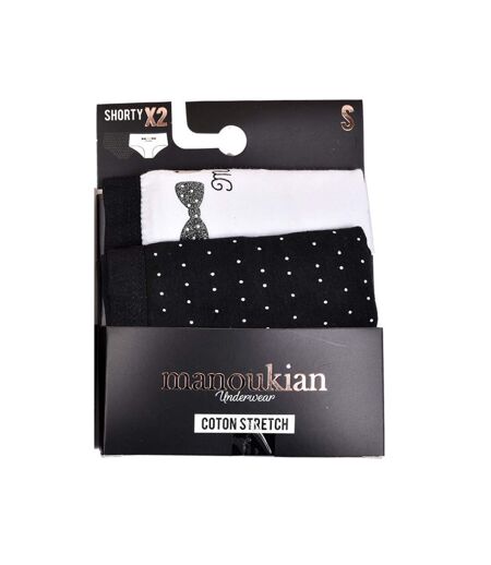 Culottes Femme MANOUKIAN Underwear Confort Qualité supérieure - Pack de 2