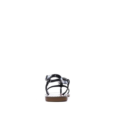 Sandales noires femme chattawak pipa
