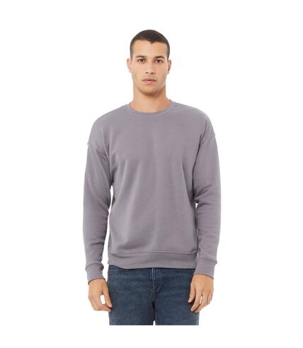 Bella + Canvas Unisex Adult Fleece Drop Shoulder Sweatshirt (Storm) - UTRW7841