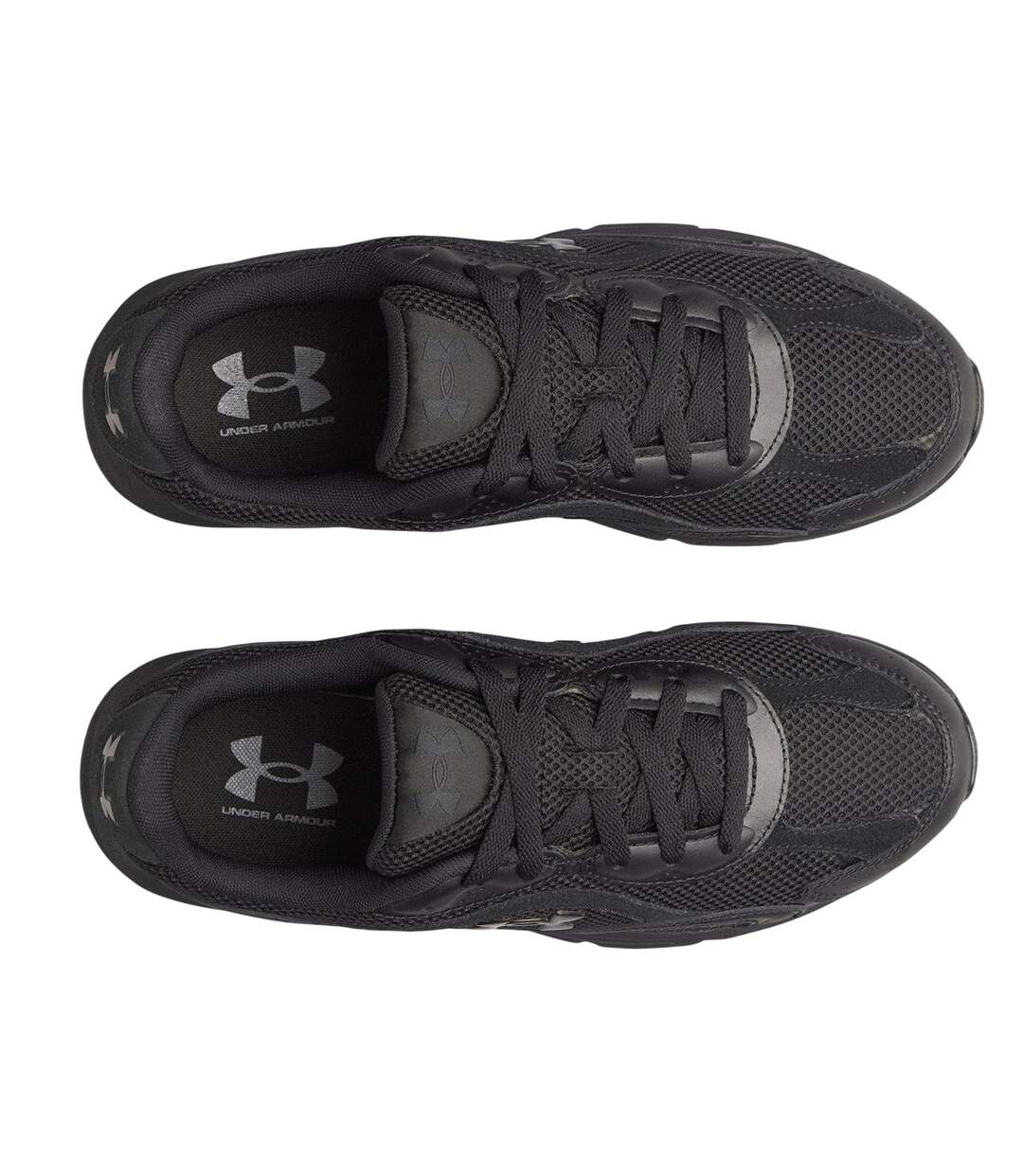 Baskets Motif/style Sportif Tech Homme Triple Noir Under Armour-3