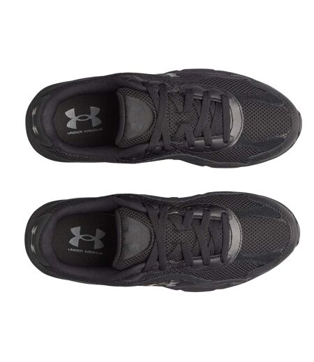 Baskets Motif/style Sportif Tech Homme Triple Noir Under Armour