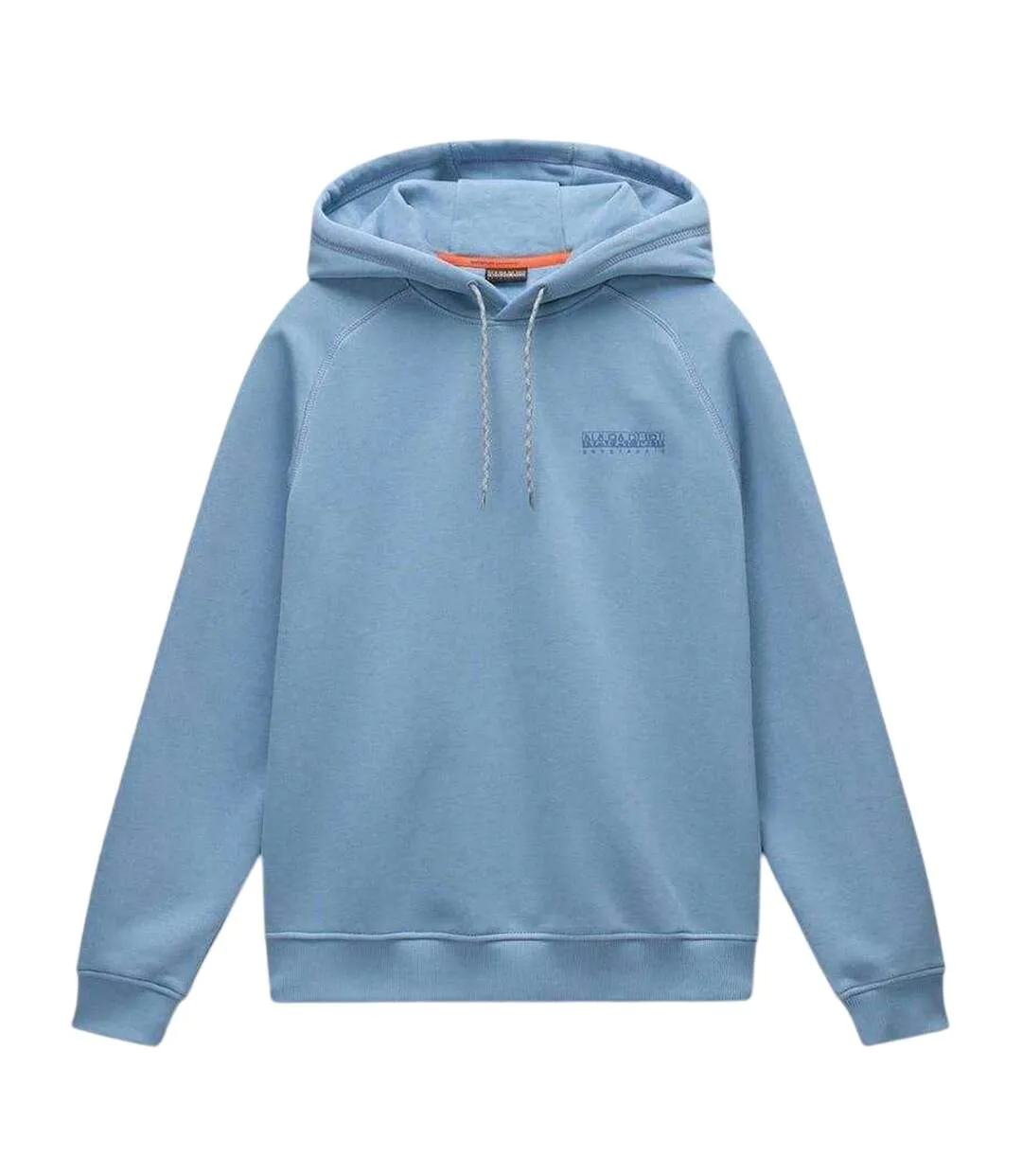 Mens Napa Hoodie Faded Denim Napapijri-1