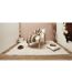 Tapis Déco Alaska 150x200cm Beige-3