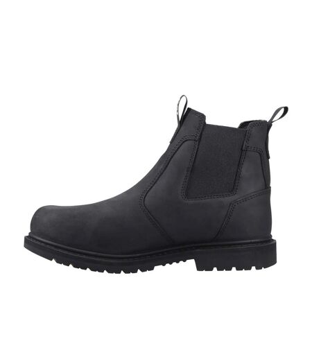 Chaussures Montantes De Travail Professionnel Ager Dealer Homme Noir Caterpillar