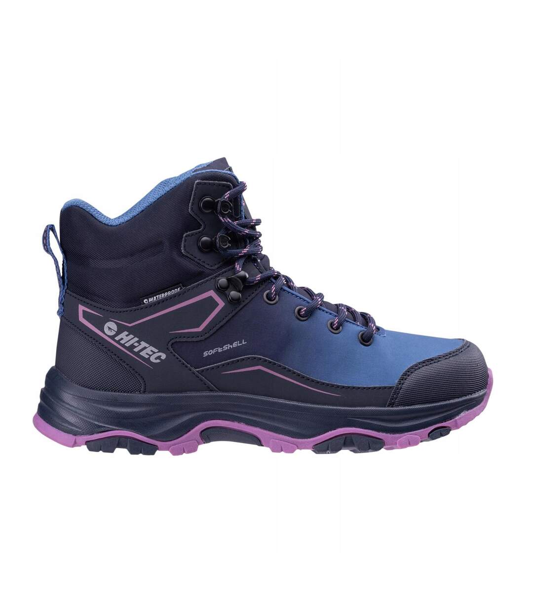 Bottines Deneb Femme Bleu Marine Rose Hi-Tec-3