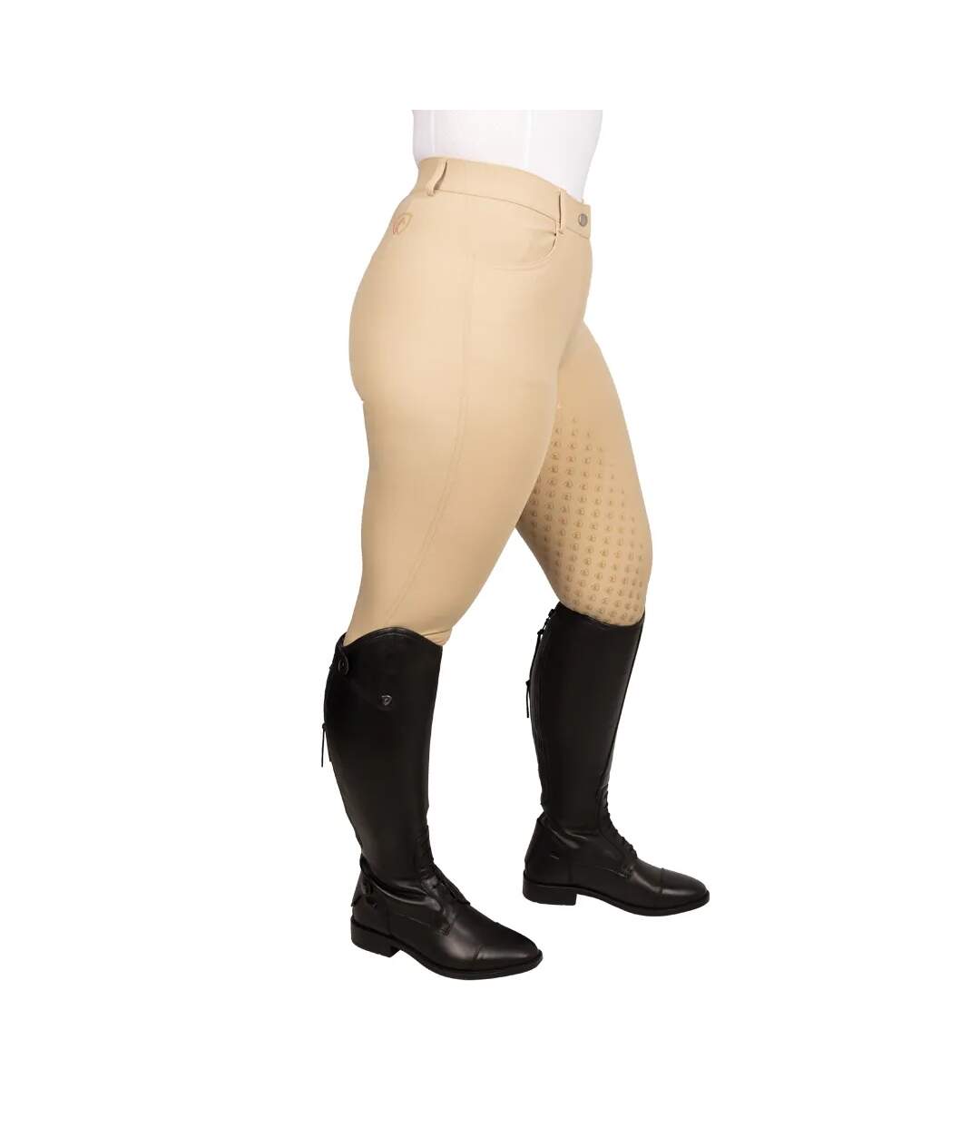 Pantalon D´équitation La Rubia Femme Beige HYCONIC-4