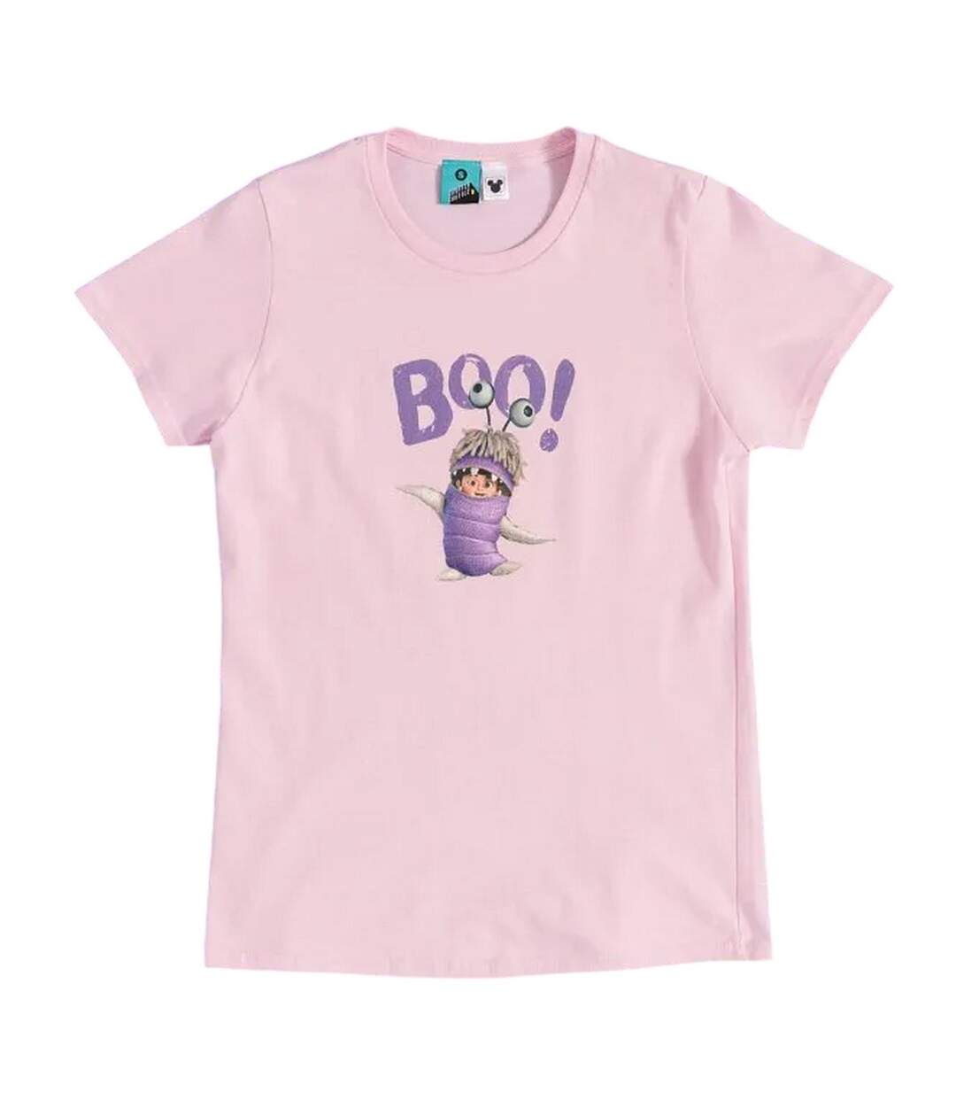 Womens/ladies Boo T-shirt Pink Monsters Inc-1