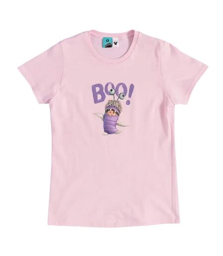 Womens/ladies Boo T-shirt Pink Monsters Inc