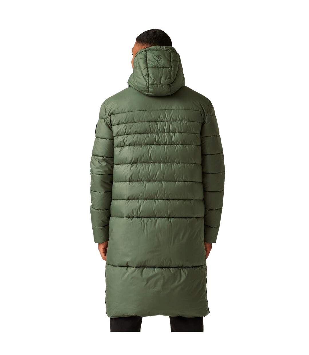 Mens Christian Lacroix Collongues Long Length Padded Jacket Thyme Leaf Regatta-4