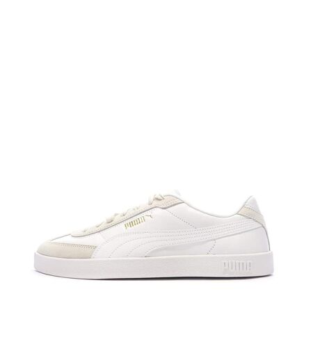 Baskets blanches/beiges homme puma club ii era