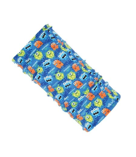 Childrens/kids Monsters Snood One Size Blue Viking