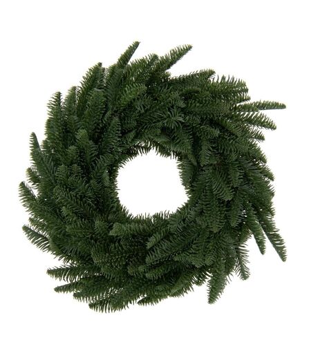 Couronne de Noël Emerald 40cm Vert Foncé
