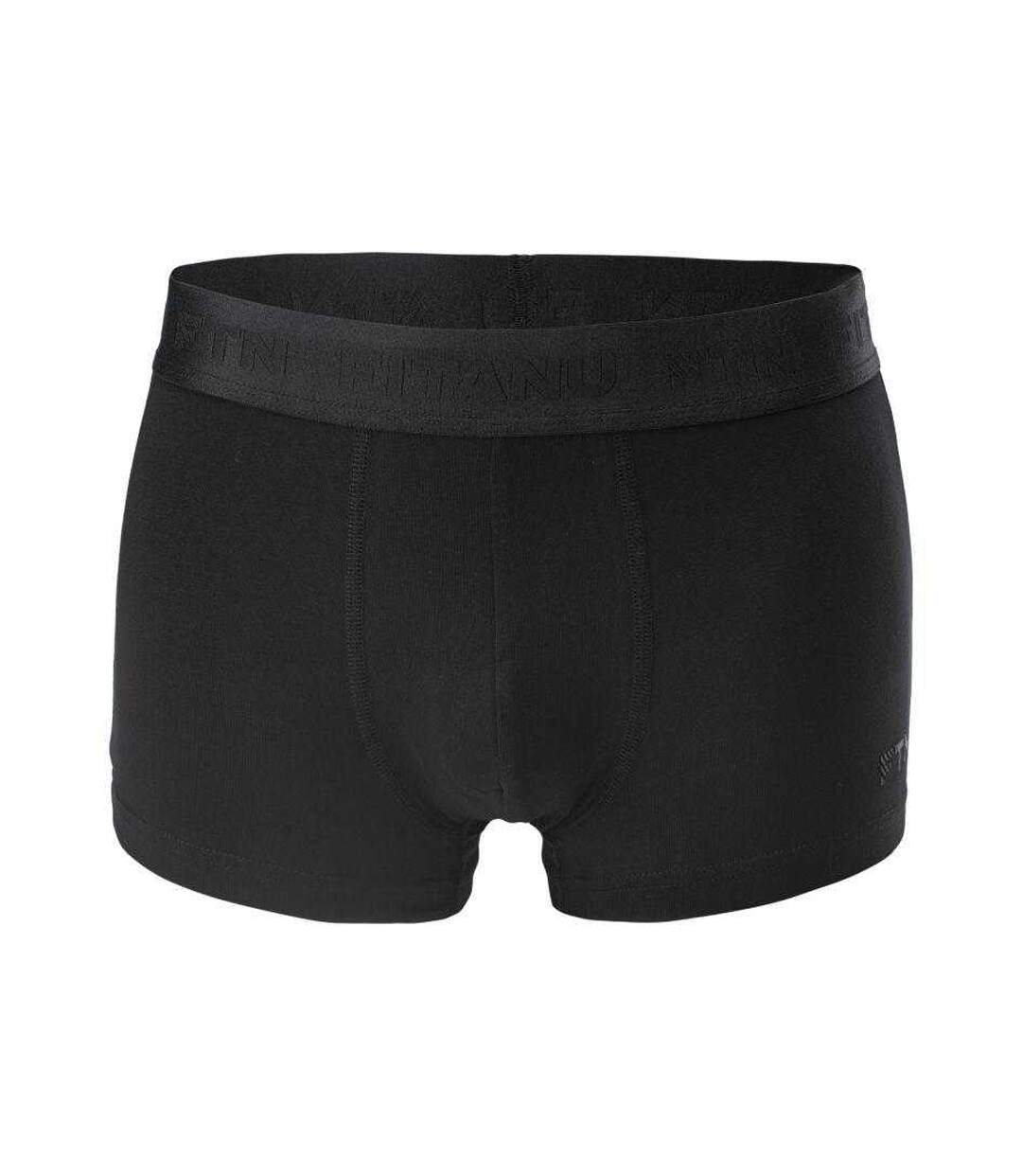 Pack Of 2  Mens Malayo Boxer Shorts  Black Fitanu-3