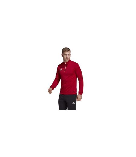 Sweat Entraînement Entrada Homme Rouge Adidas
