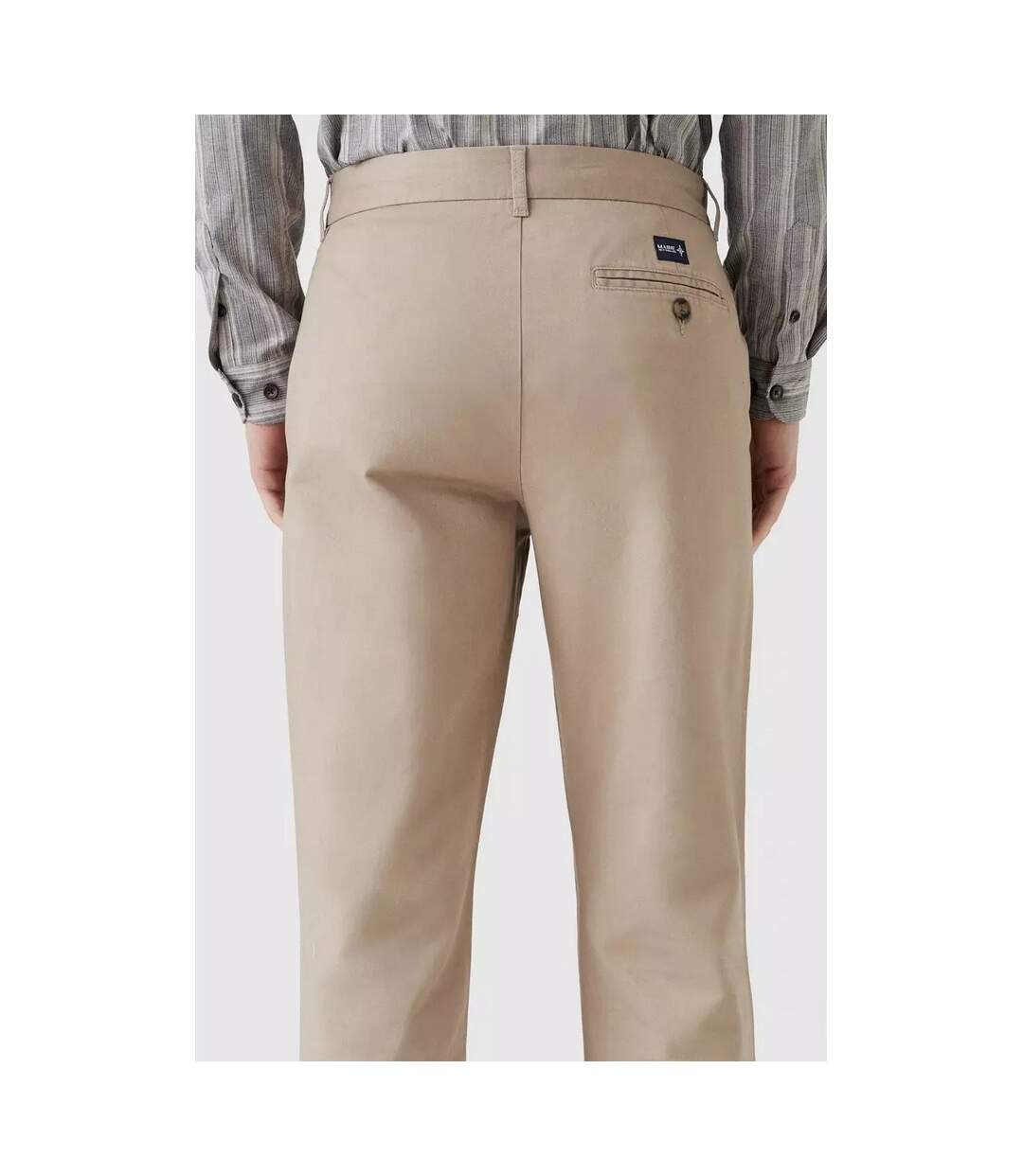 Pantalon premium homme blanc cassé Maine