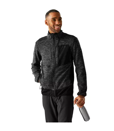Veste Polaire Baslinn Homme Cendre Chinée Noir Regatta