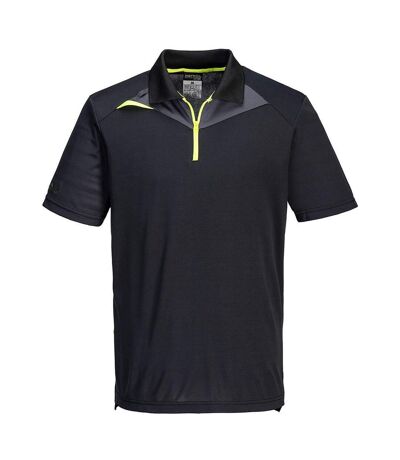 Portwest Mens DX4 Polo Shirt (Black) - UTPW547