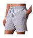 Maillot de bain bleu/blanc homme calvin klein jeans short drawstrings-1