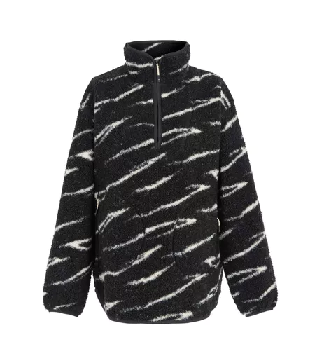 Polaire Motif/style Abstrait Frankie Femme Noir Vanille Clair Regatta