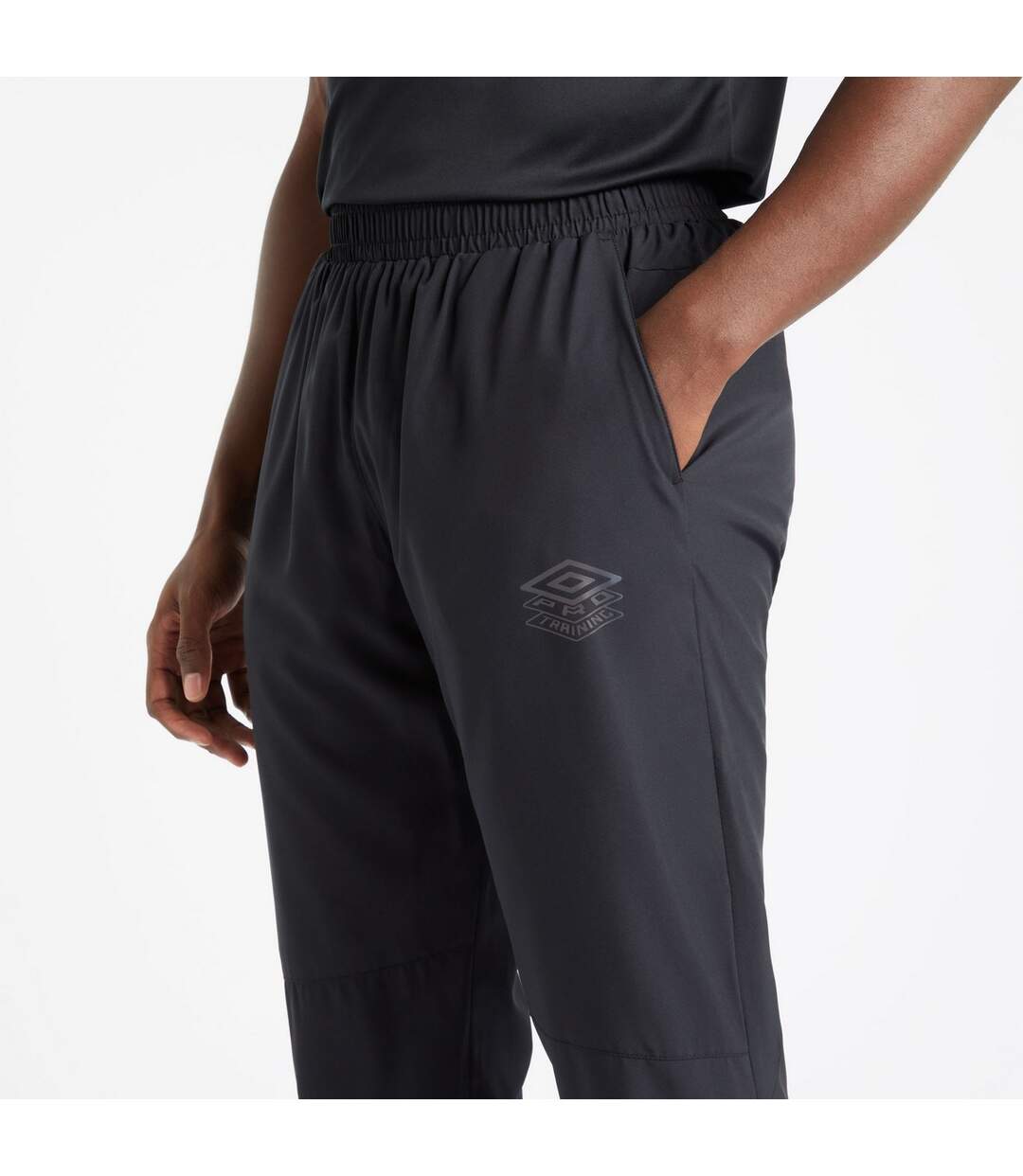 Umbro Mens Pro Training Woven Sweatpants (Black)