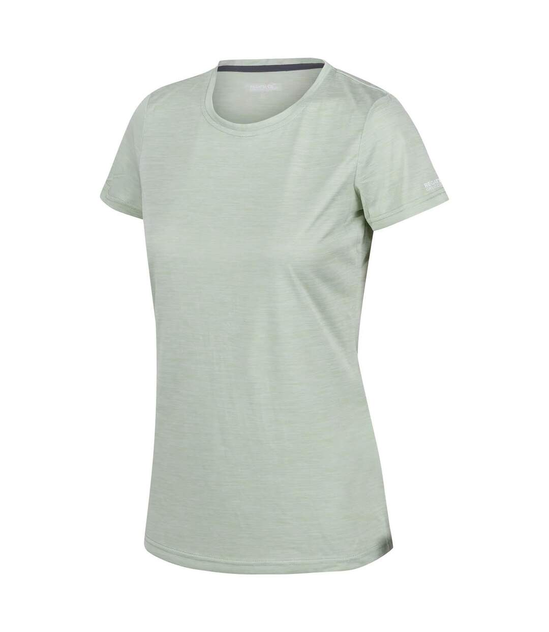 Womens/ladies Fingal Edition Jersey Moisture Wicking T-shirt Green Regatta-3