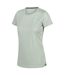Womens/ladies Fingal Edition Jersey Moisture Wicking T-shirt Green Regatta-3